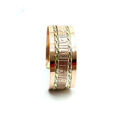 Brazalete Grueso de la Suerte Cobre 100%
