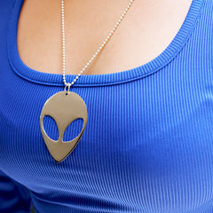 Collar Maxi Alien Plata 925
