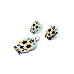 Catrina Calavera de Azucar Plata 925
