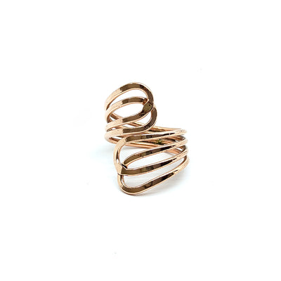 Anillo Abraza Dedo Cobre