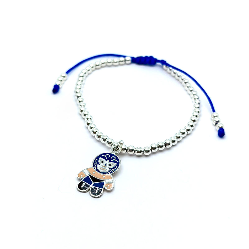 Pulsera Blue Demon Luchador Mexicano