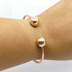 Brazalete Bolas de Canalizacion Cobre 100%