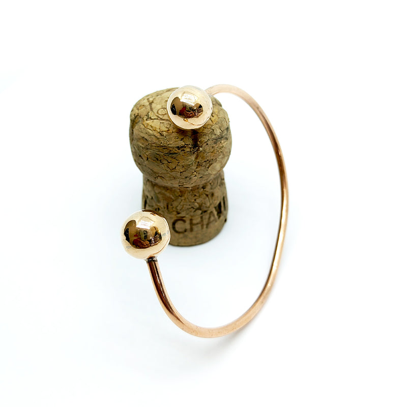 Brazalete Bolas de Canalizacion Cobre 100%