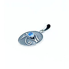 Dije Talisman Ojo de Horus y Ojo Azul Celeste Proteccion