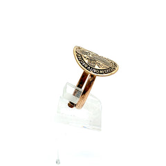 Anillo San Benito Abad Proteccion Cobre 100%