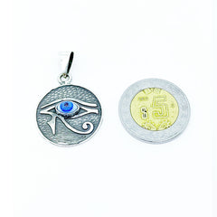 Dije Talisman Ojo de Horus y Ojo Azul Celeste Proteccion