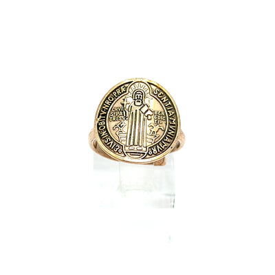 Anillo San Benito Abad Proteccion Cobre 100%