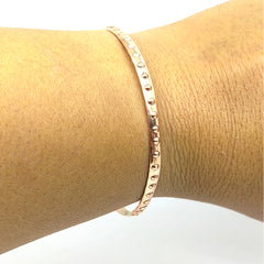 Pulsera Aro Bolitas Cobre 100%