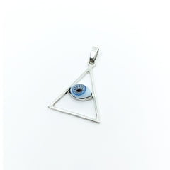Collar Ojo Divina Providencia Plata 925