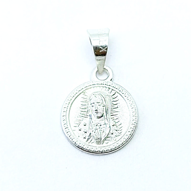 Medalla Virgen de Guadalupe Chica Plata 925