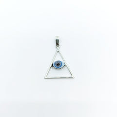 Collar Ojo Divina Providencia Plata 925