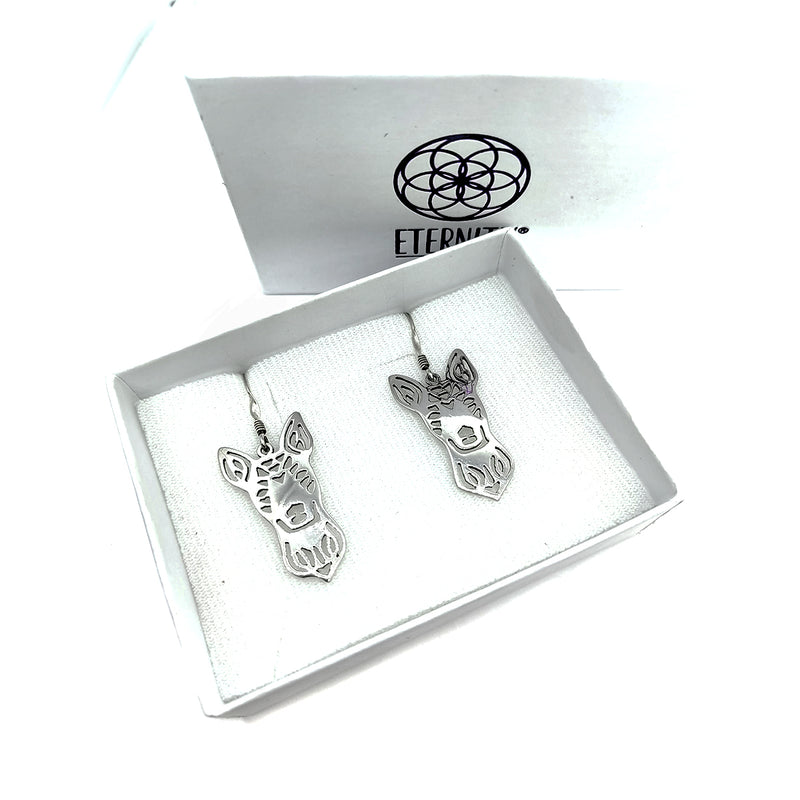 Aretes de Xoloitzcuintle Plata .925