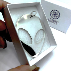 Collar Maxi Alien Plata 925