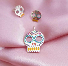 Calaveras de Azucar Plata 925