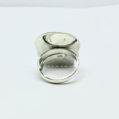 Anillo Calavera Catrina Alegre de Azucar Plata Fina 925