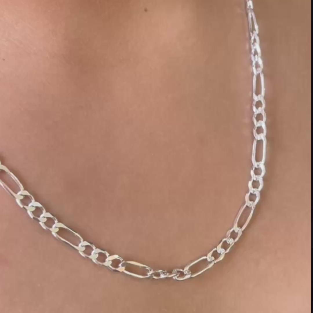 Cadena Tejido Cartier 3 en 1 Plata Fina 925