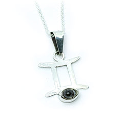 DIJE SIGNO ZODIACO GEMINIS CON OJO TURCO