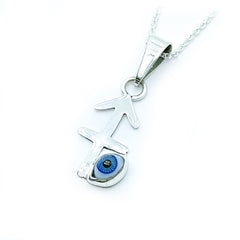 DIJE SIGNO ZODIACO SAGITARIO CON OJO TURCO