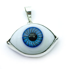 DIJE OJO TURCO JUMBO AZUL VERDE MARRON