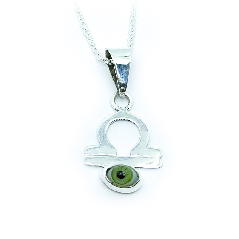 DIJE SIGNO ZODIACO LIBRA CON OJO TURCO
