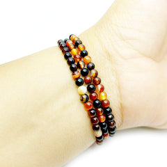 Pulsera de Cornalina Pinta Natural