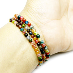 Pulsera Multi Piedras Naturales Proteccion
