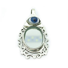 COLLAR ESPEJO CON OJO TURCO TRINIDAD PROTECCION