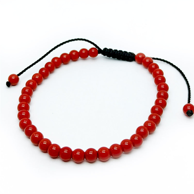 Pulsera de Coral Rojo