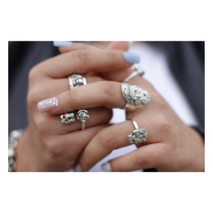 Anillo Calavera de Azucar