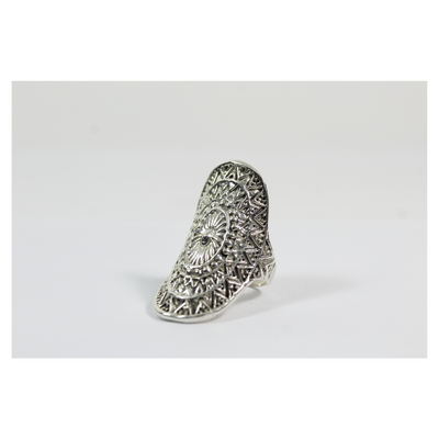 Anillo Fractales Plata 925