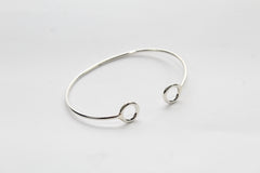Brazalete Dualidad Plata 925