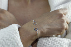 Brazalete Dualidad Plata 925