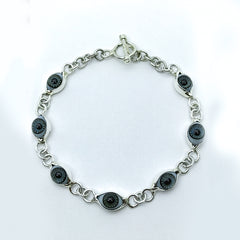 PULSERA OJO TURCO GRIS