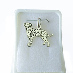 DIJE PERRO RAZA DALMATA PLATA 925