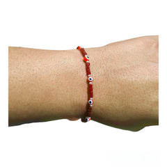 Pulsera Adulto Ojitos Turcos Proteccion
