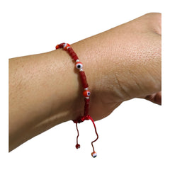 Pulsera Adulto Ojitos Turcos Proteccion